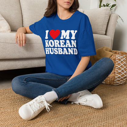 I LOVE MY KOREAN HUSBAND T-SHIRT