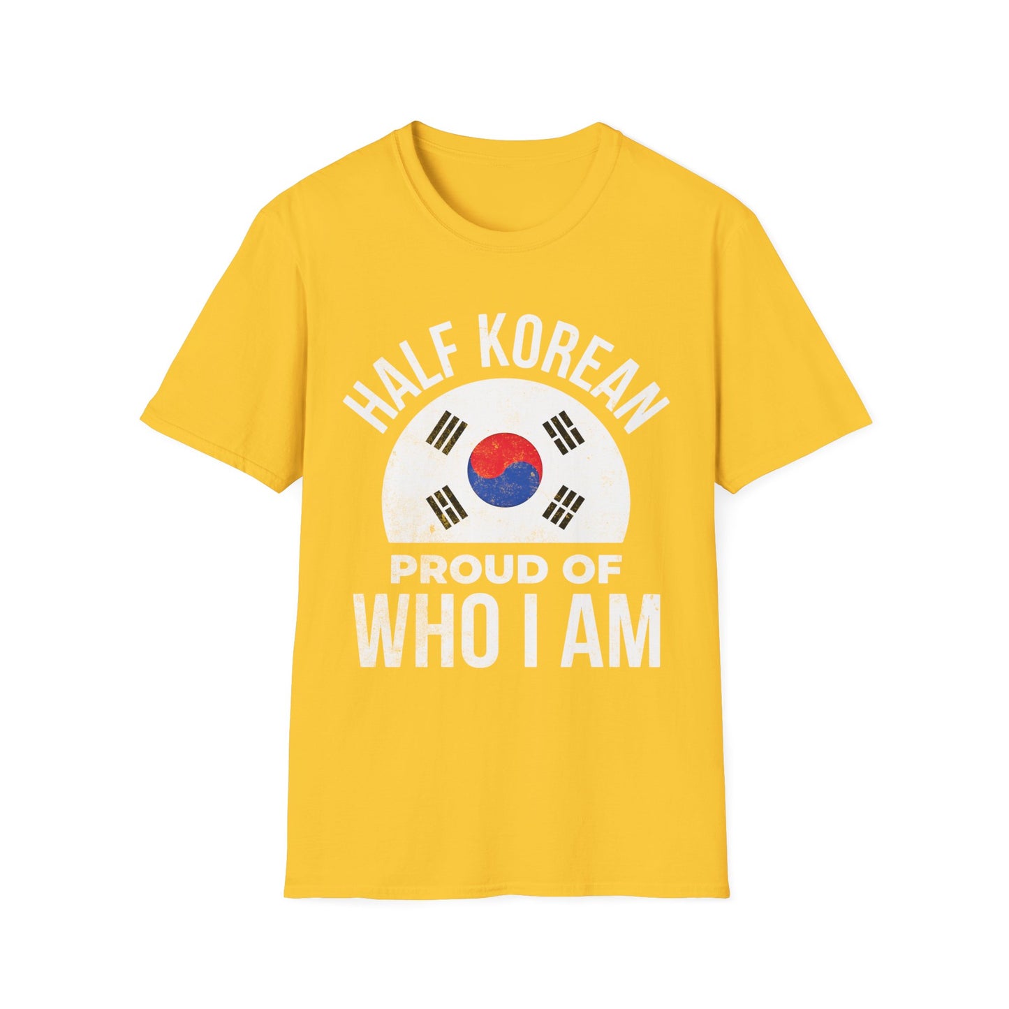 Half Korean T-Shirt — "Proud of Who I Am" Heritage Tee
