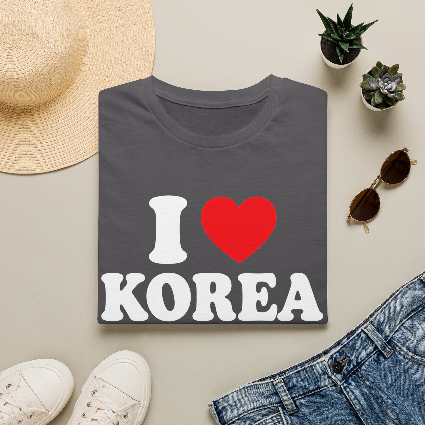 I LOVE KOREA T-SHIRT