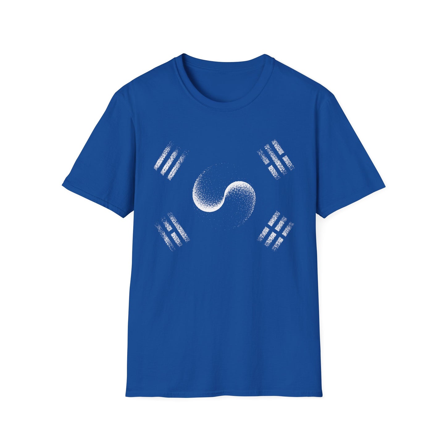 Yin Yang Taeguk Korean Flag T‑Shirt — Minimalist Zen Martial Arts Tee