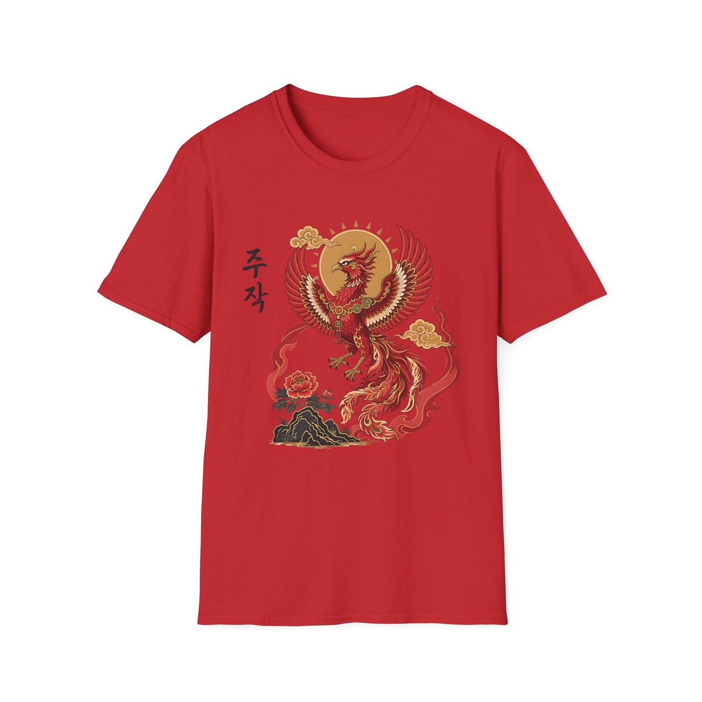 JUJAK KOREAN VERMILION T-SHIRT