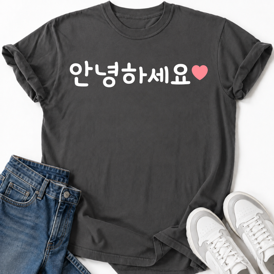 ANNYEONGHASEYO T-SHIRT