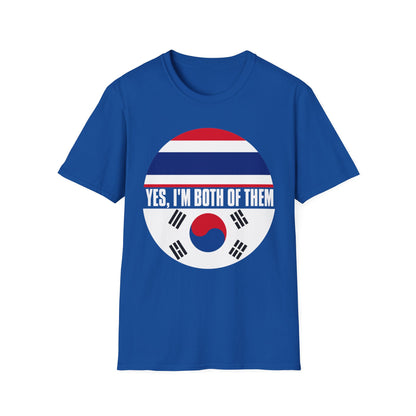 T-Shirt — Yes, I'm Both of Them (Korean-Thai Pride)