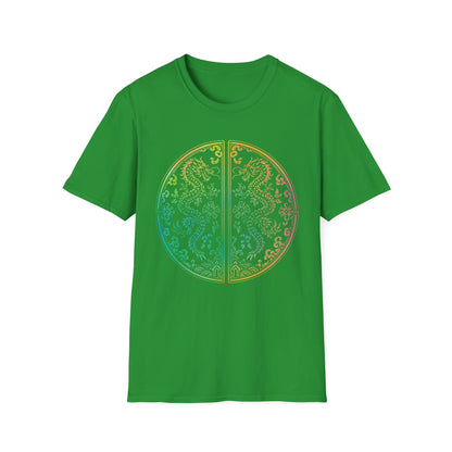 Rainbow Dragon Mandala T-Shirt
