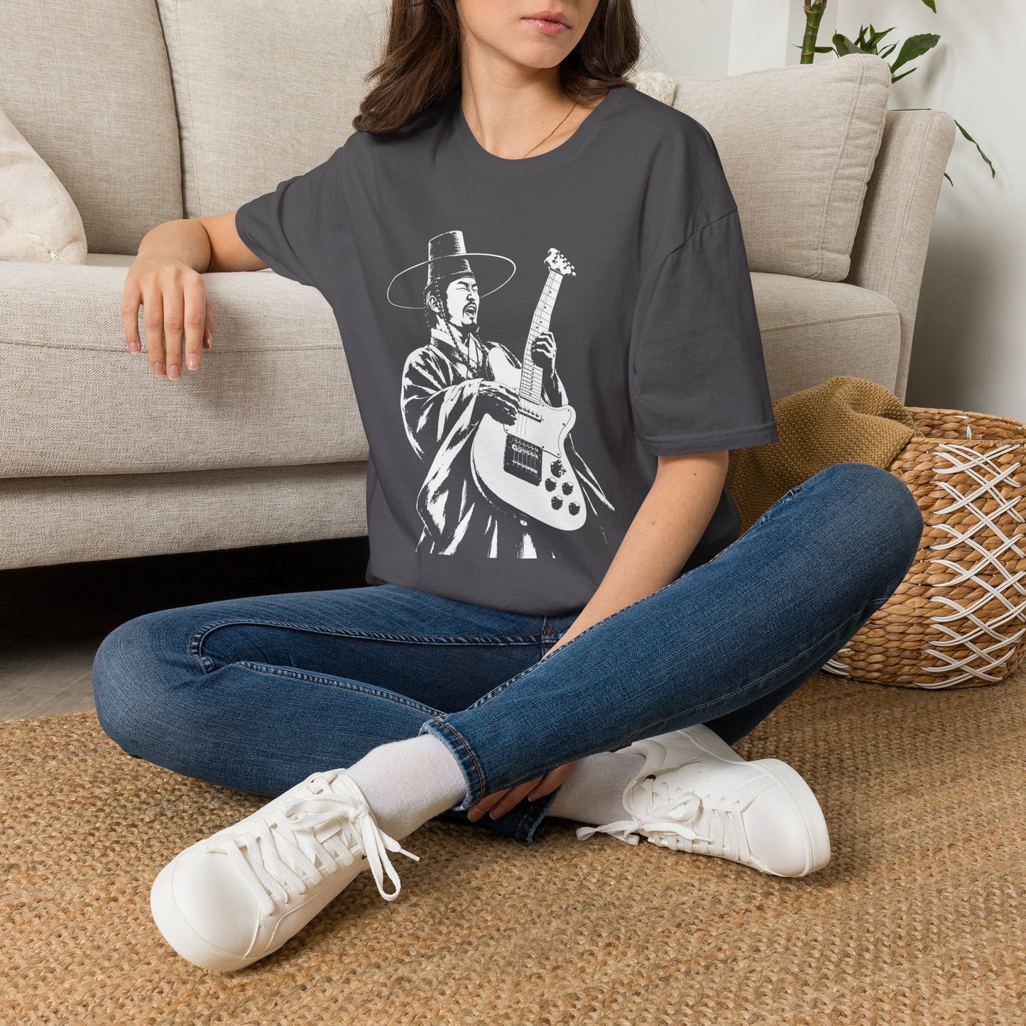 Korean Guitarist Graphic T-Shirt