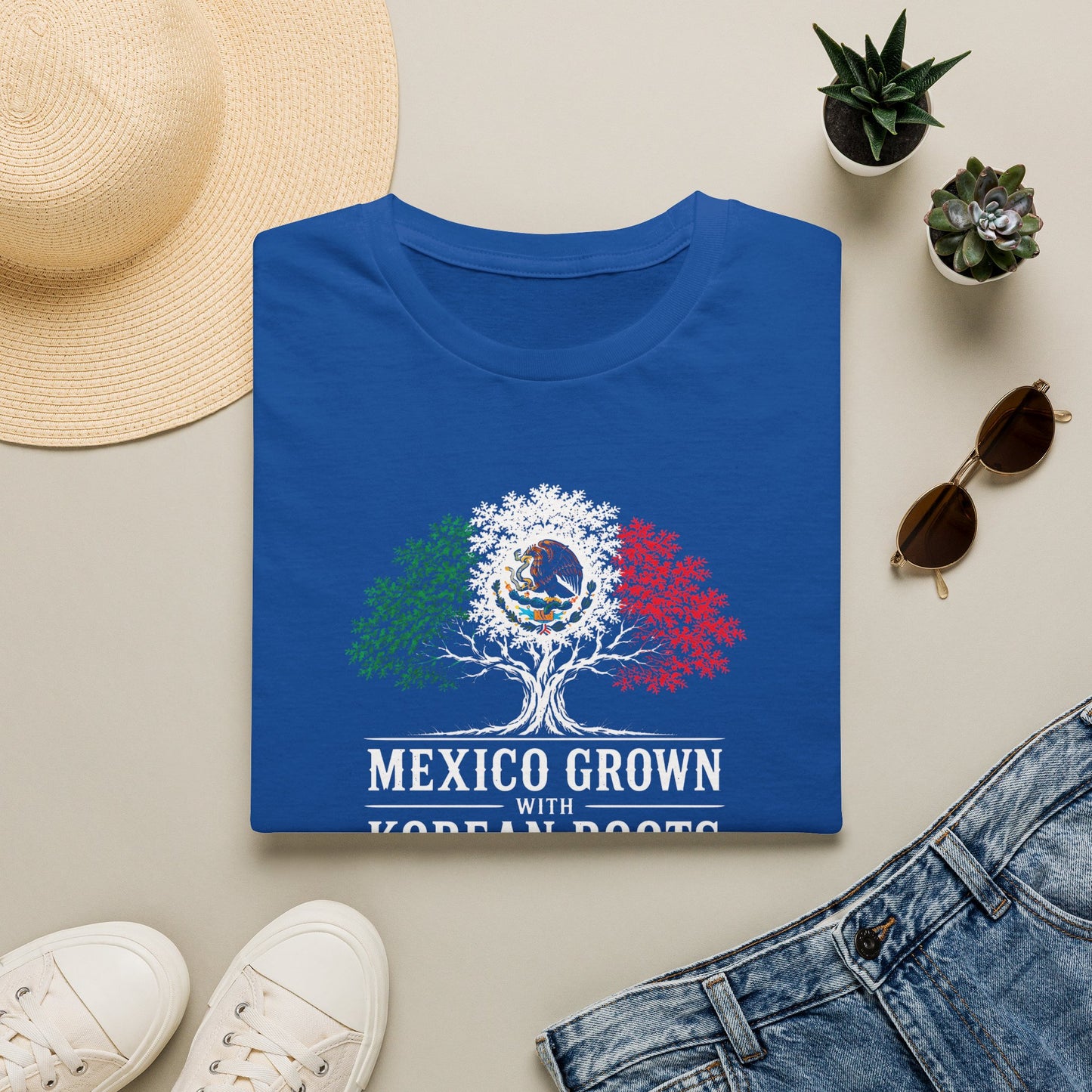 MEXICO GROWN KOREAN ROOTS T-SHIRT
