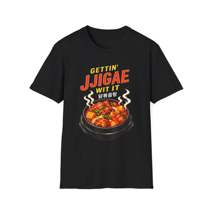 T-Shirt — 'Gettin' Jjigae Wit It' Korean Stew Graphic Tee