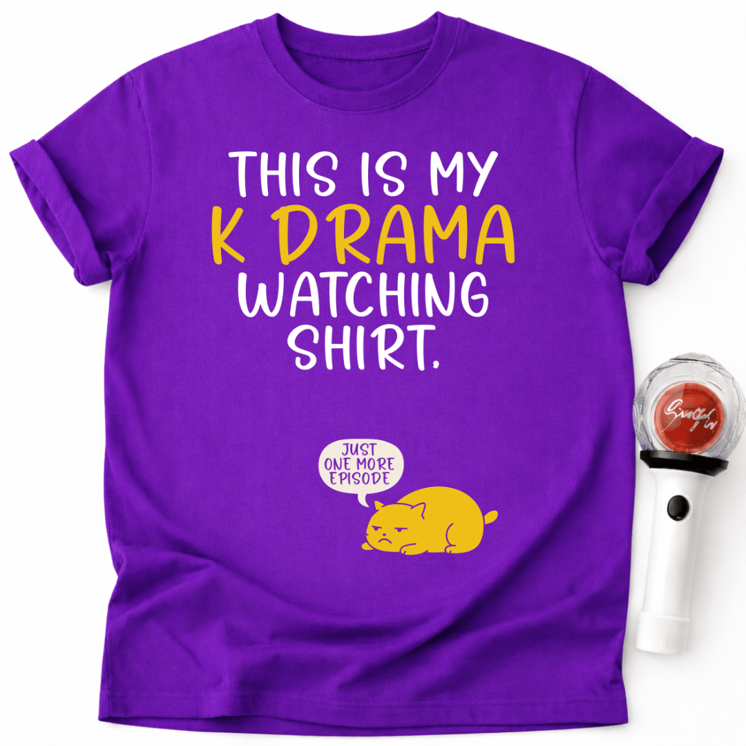 KATZE K-DRAMA NOCH EINE FOLGE T-SHIRT