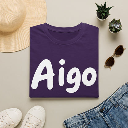 Aigo Korean Phrase T-Shirt — Cute Hangul Graphic Tee