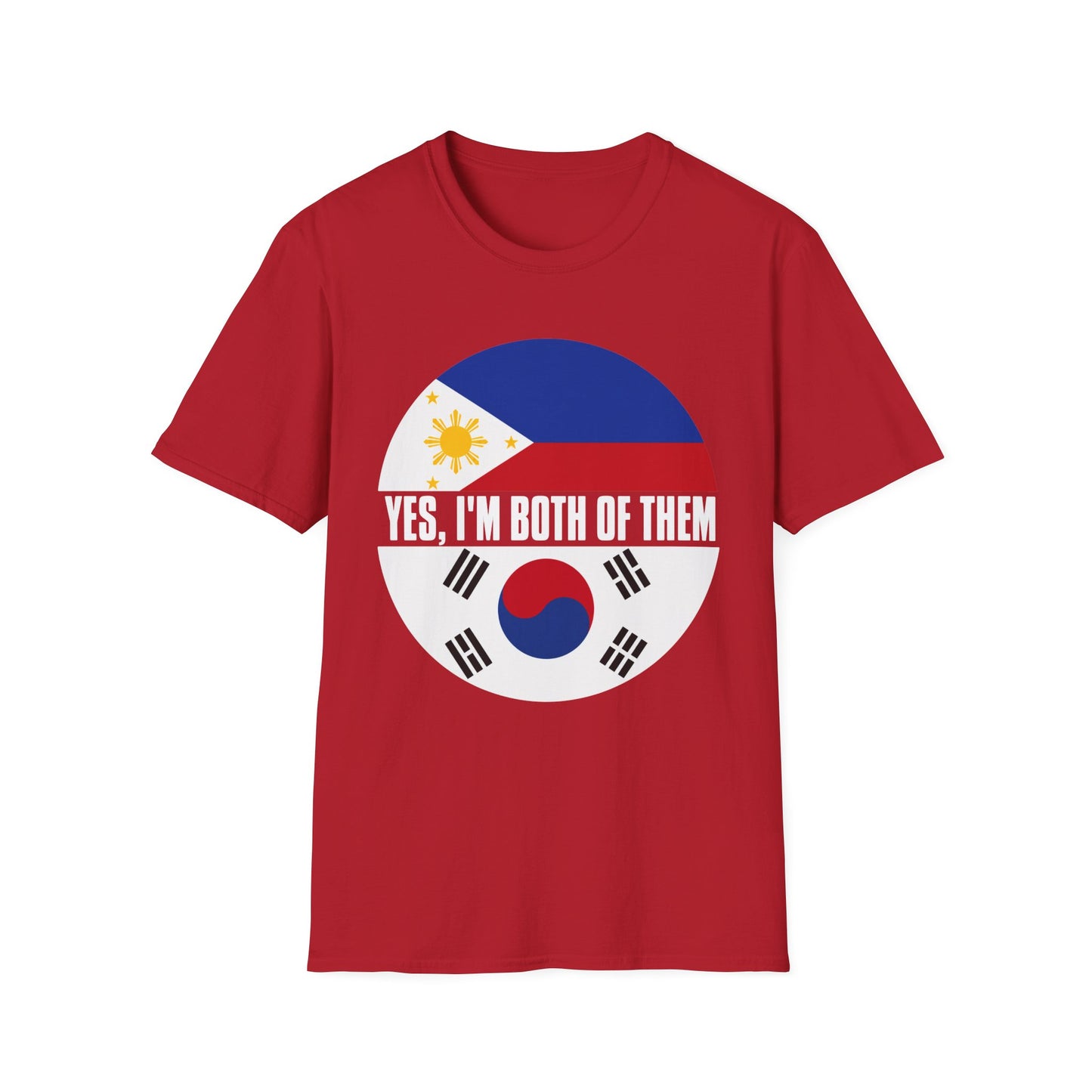 T-Shirt — Yes, I'm Both of Them (Philippines & South Korea)