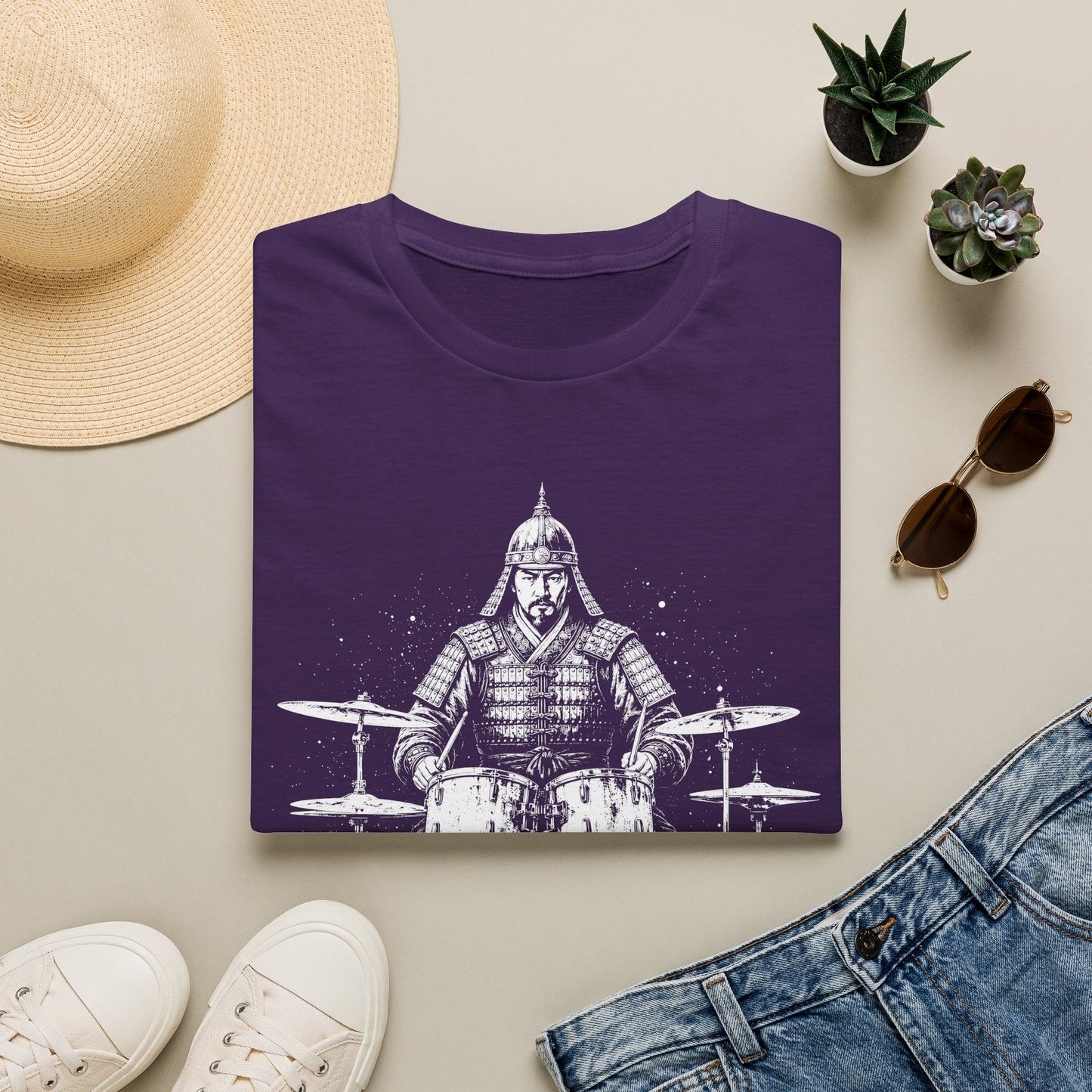 Samurai Drummer T-Shirt