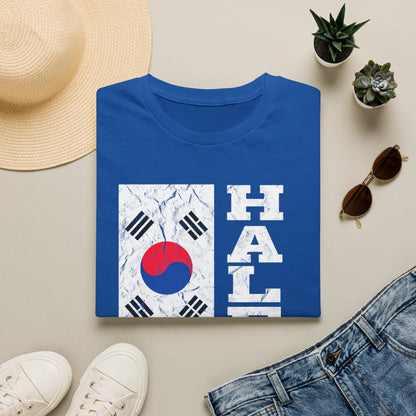Half Korean T-Shirt — Korean Flag Heritage Pride Tee