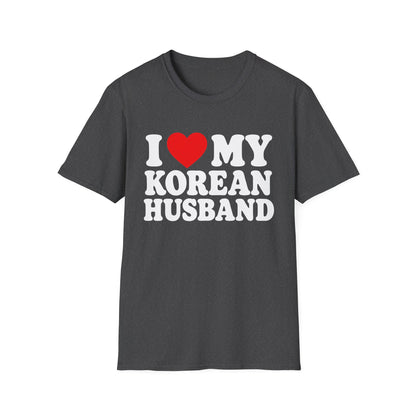 I LOVE MY KOREAN HUSBAND T-SHIRT