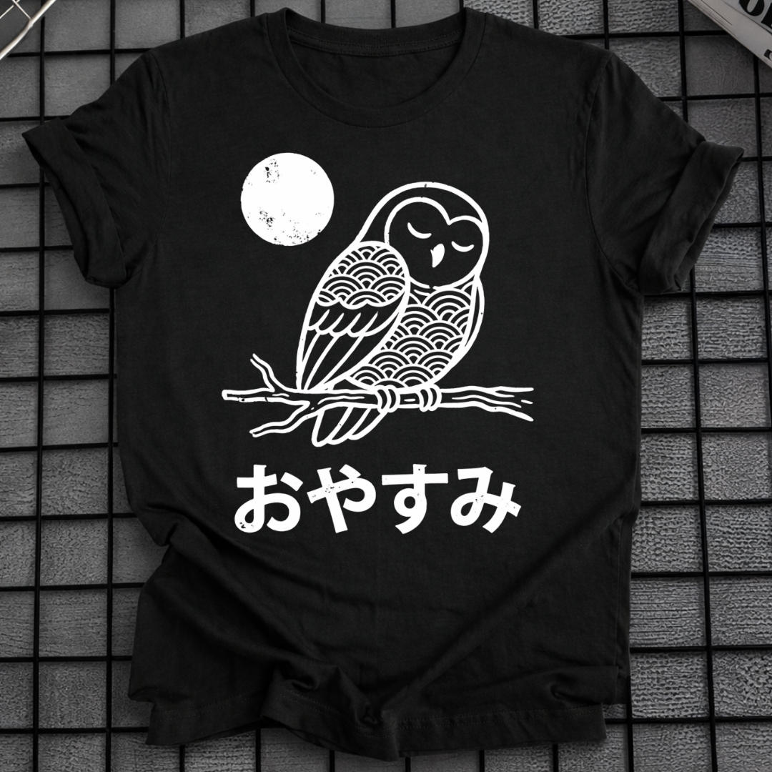 OYASUMI OWL T-SHIRT