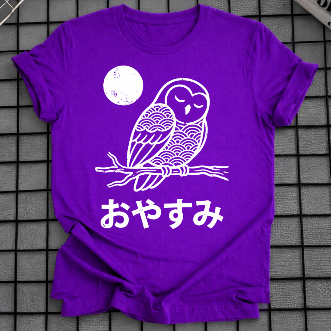 OYASUMI OWL T-SHIRT