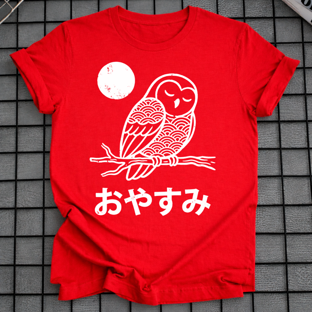 OYASUMI OWL T-SHIRT