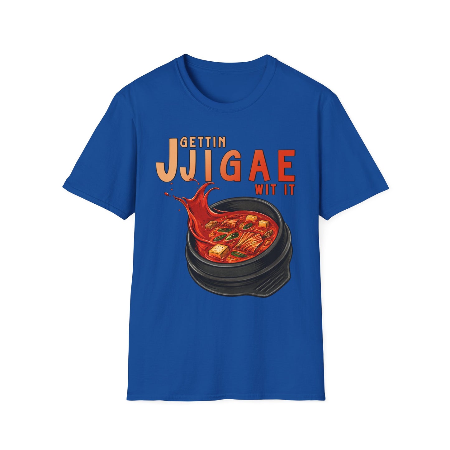 Gettin Jjigae Wit It T-Shirt – Korean Stew Graphic Tee for Foodies & K-Culture Fans