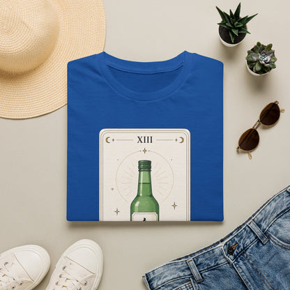 Soju Tarot T-Shirt — Illustrated Bottle 'The Soju' Graphic Tee