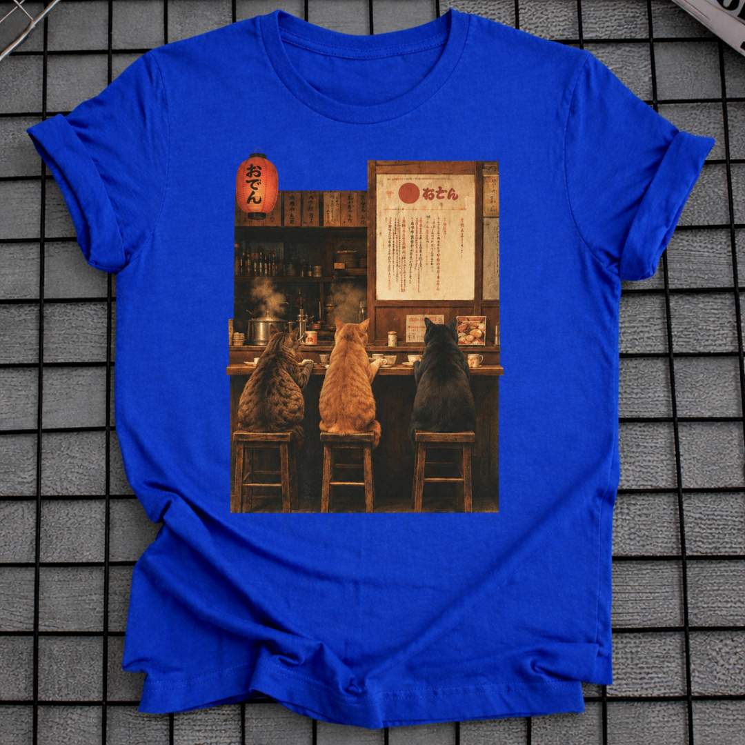 CAT RAMEN BAR T-SHIRT
