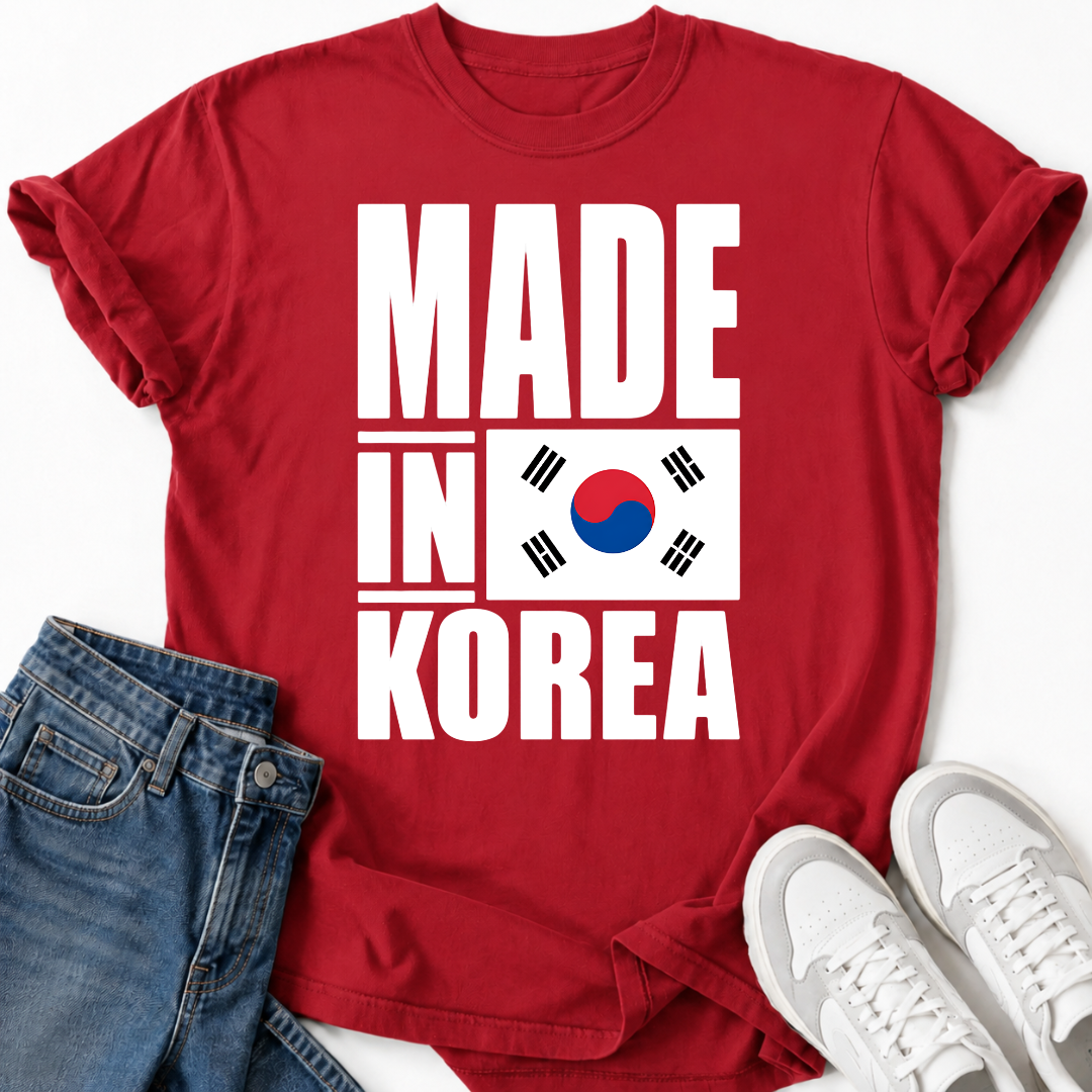 KOREAN FLAG PRIDE T-SHIRT