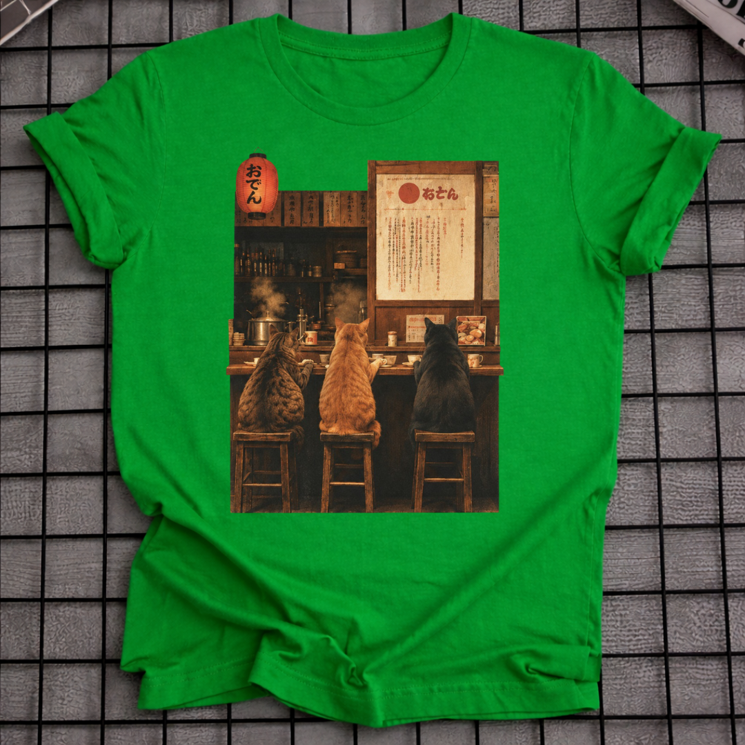 CAT RAMEN BAR T-SHIRT