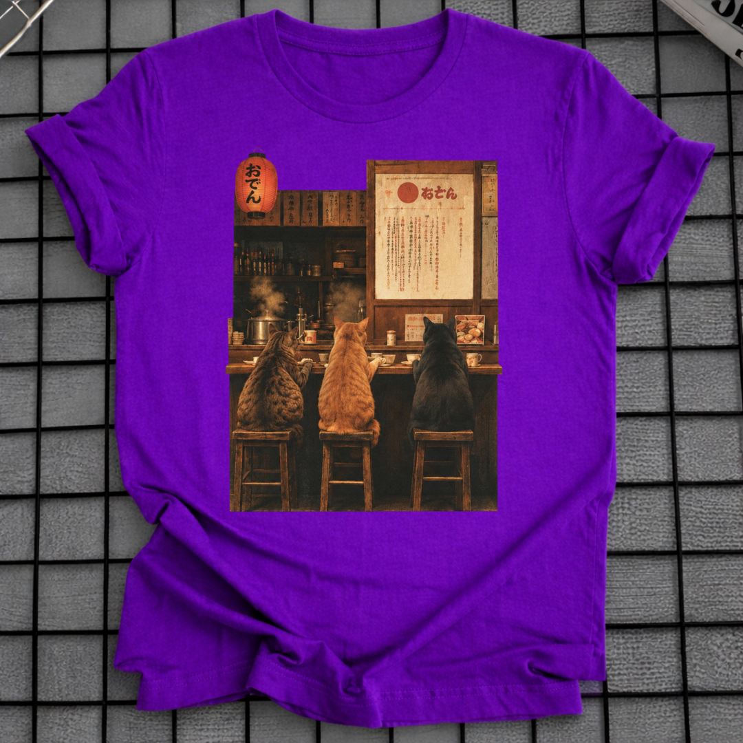 CAT RAMEN BAR T-SHIRT