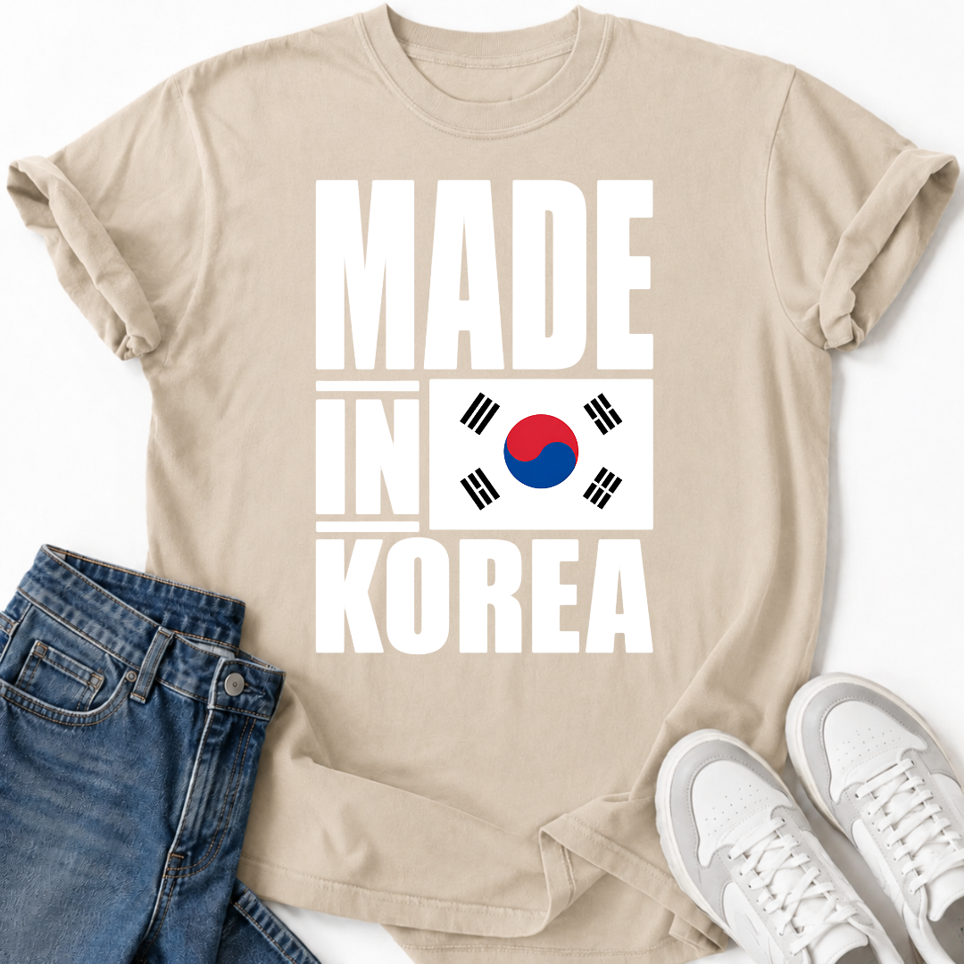 KOREAN FLAG PRIDE T-SHIRT