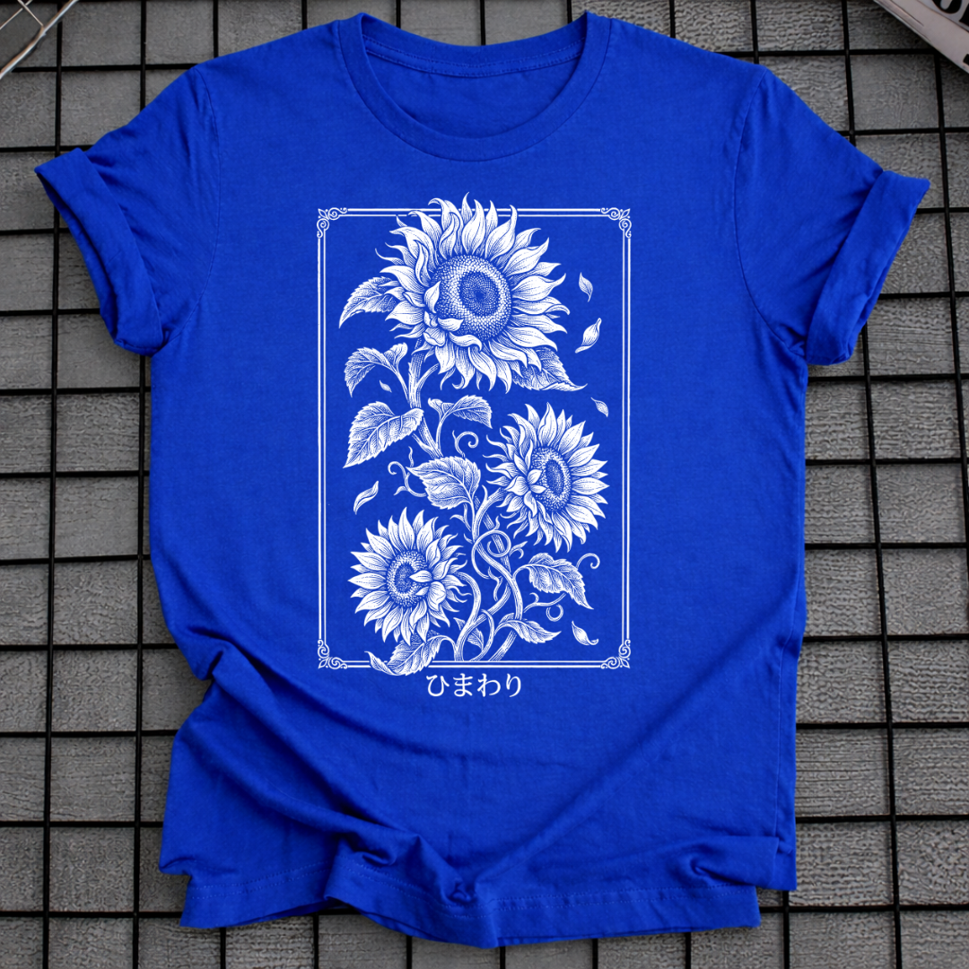 SUNFLOWER SKETCH T-SHIRT