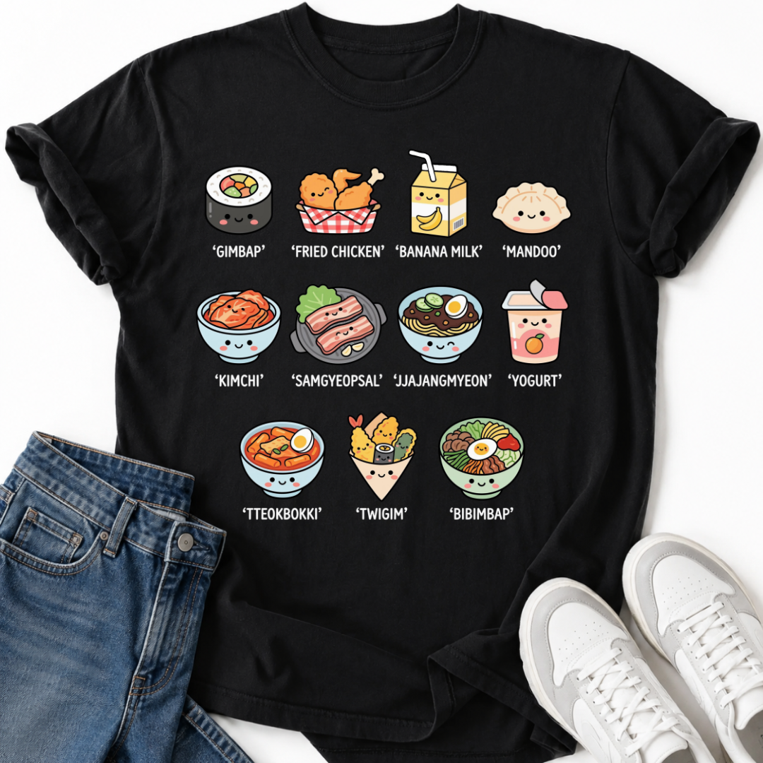 ASIAN FOOD T-SHIRT
