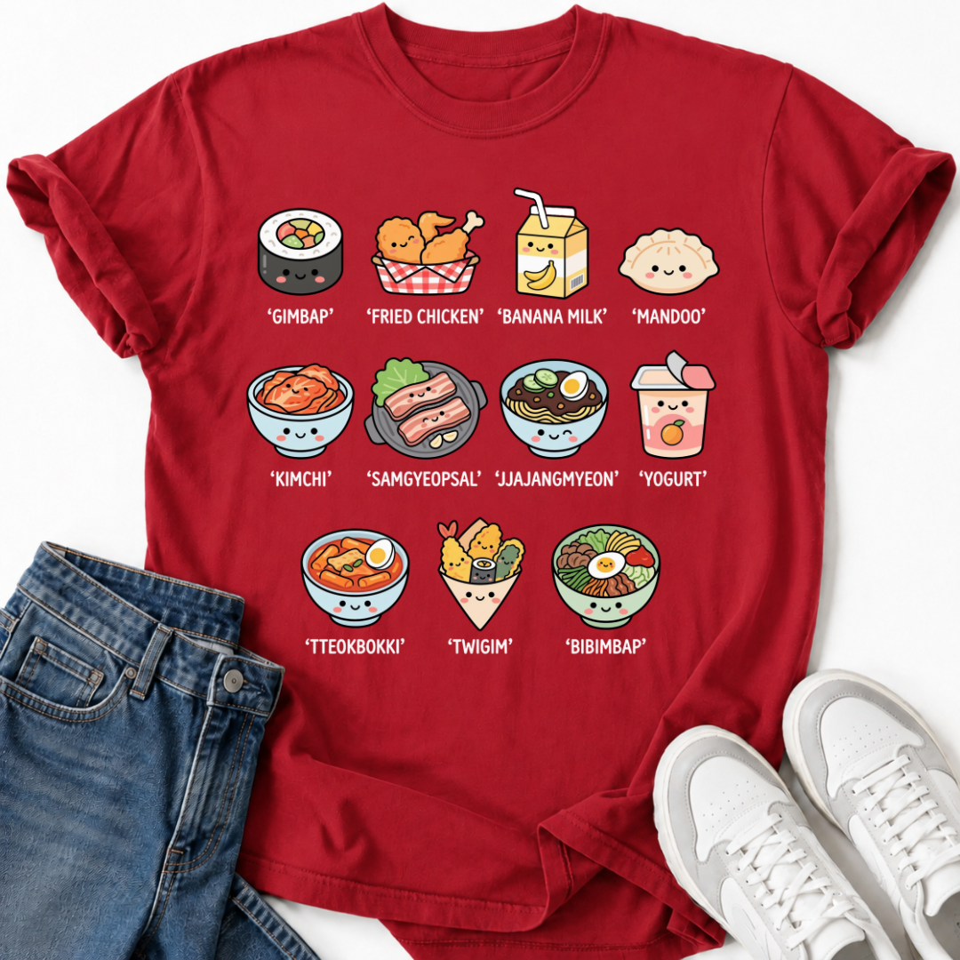 ASIAN FOOD T-SHIRT