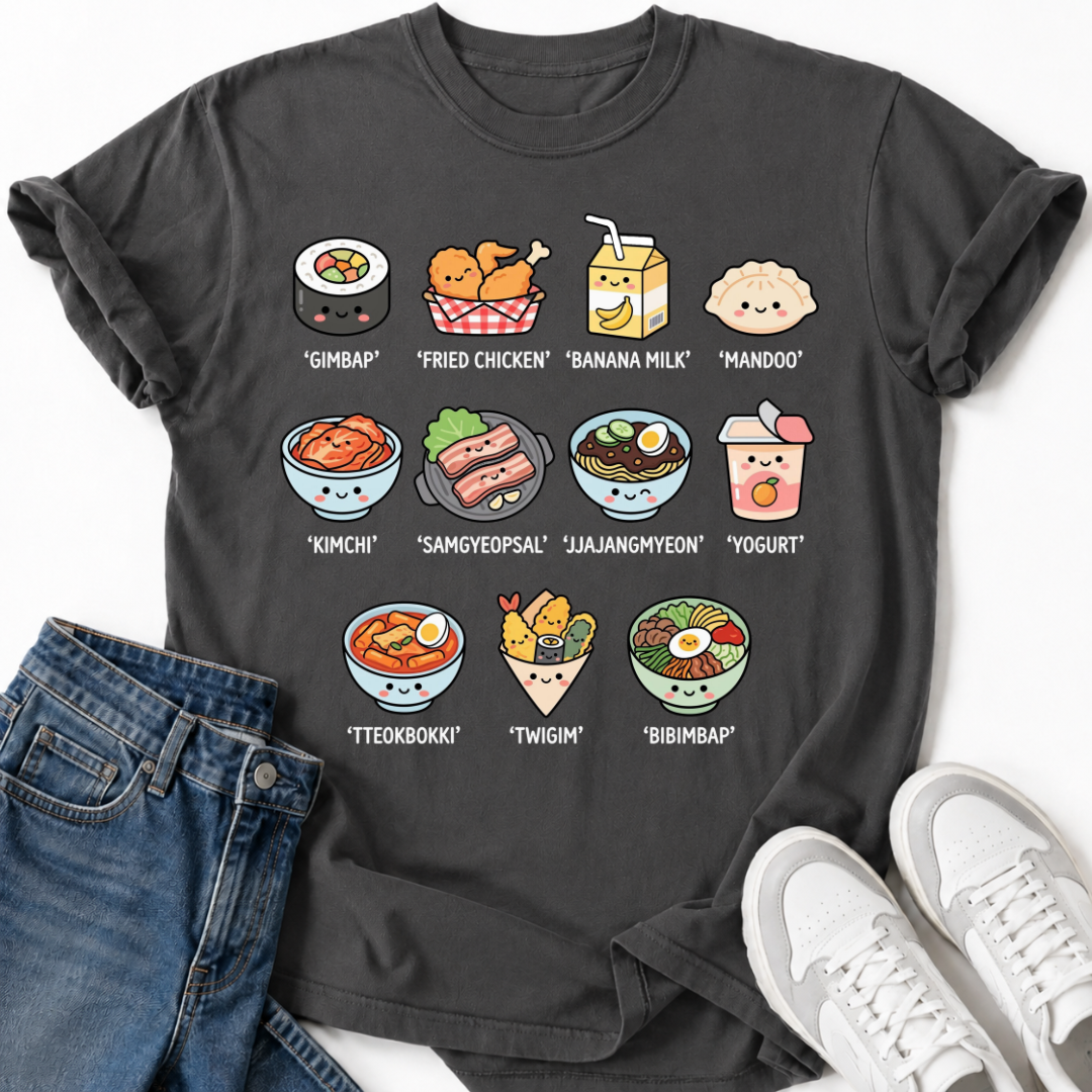 ASIAN FOOD T-SHIRT