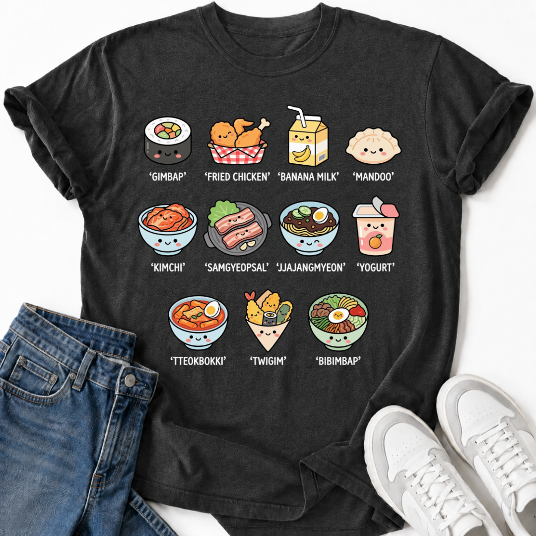 ASIAN FOOD T-SHIRT