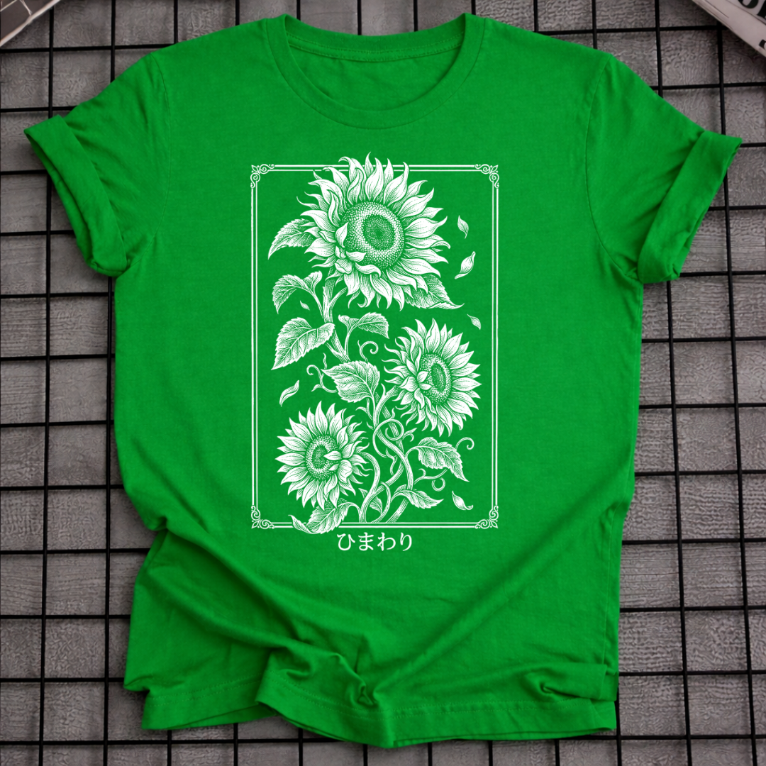 SUNFLOWER SKETCH T-SHIRT