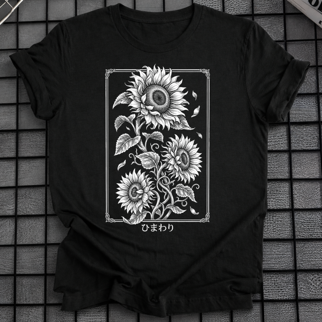 SUNFLOWER SKETCH T-SHIRT