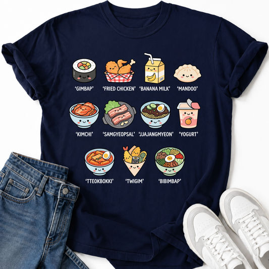 ASIAN FOOD T-SHIRT