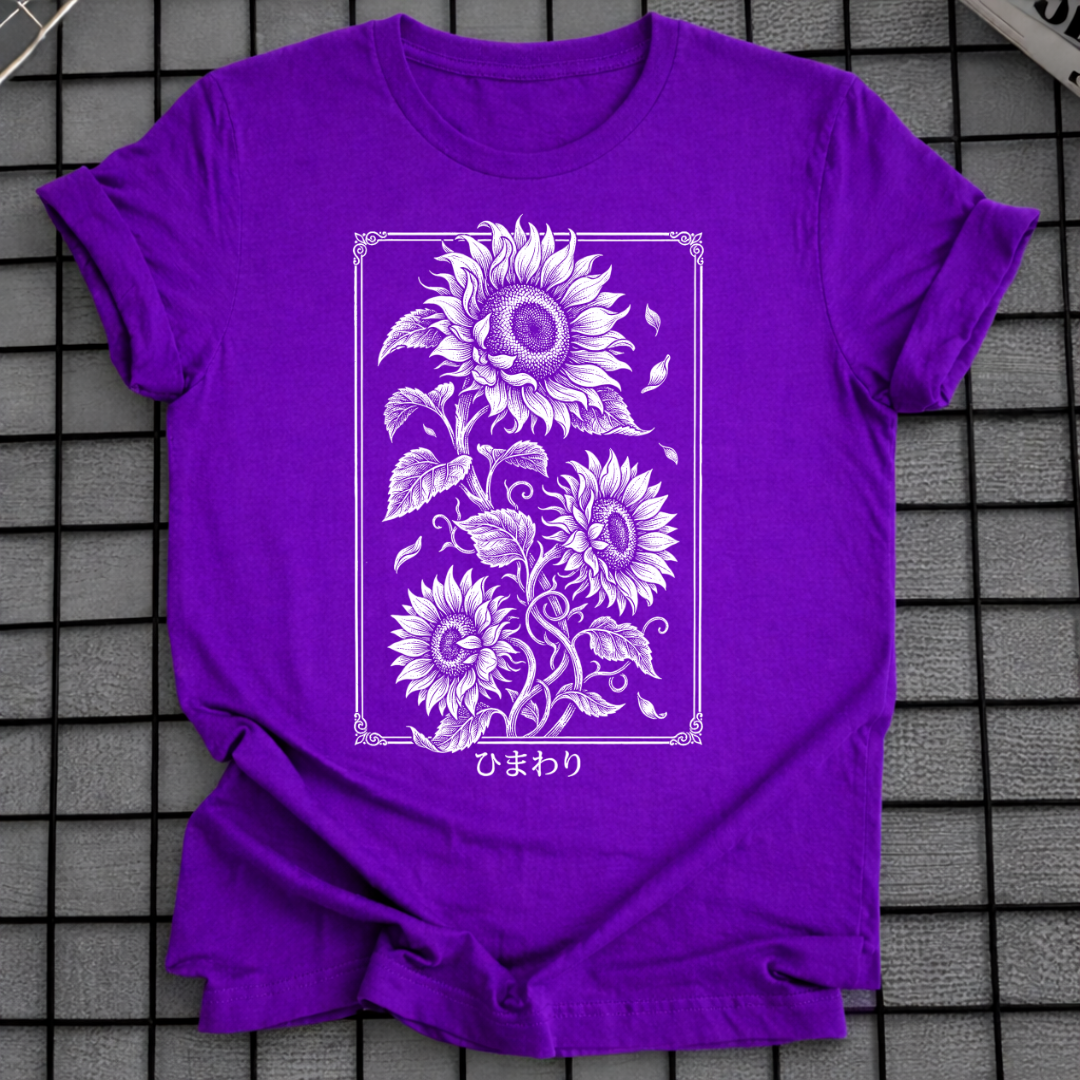 SUNFLOWER SKETCH T-SHIRT