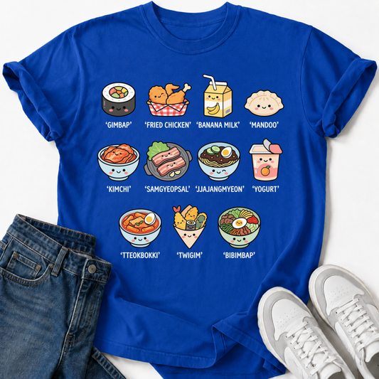 ASIAN FOOD T-SHIRT