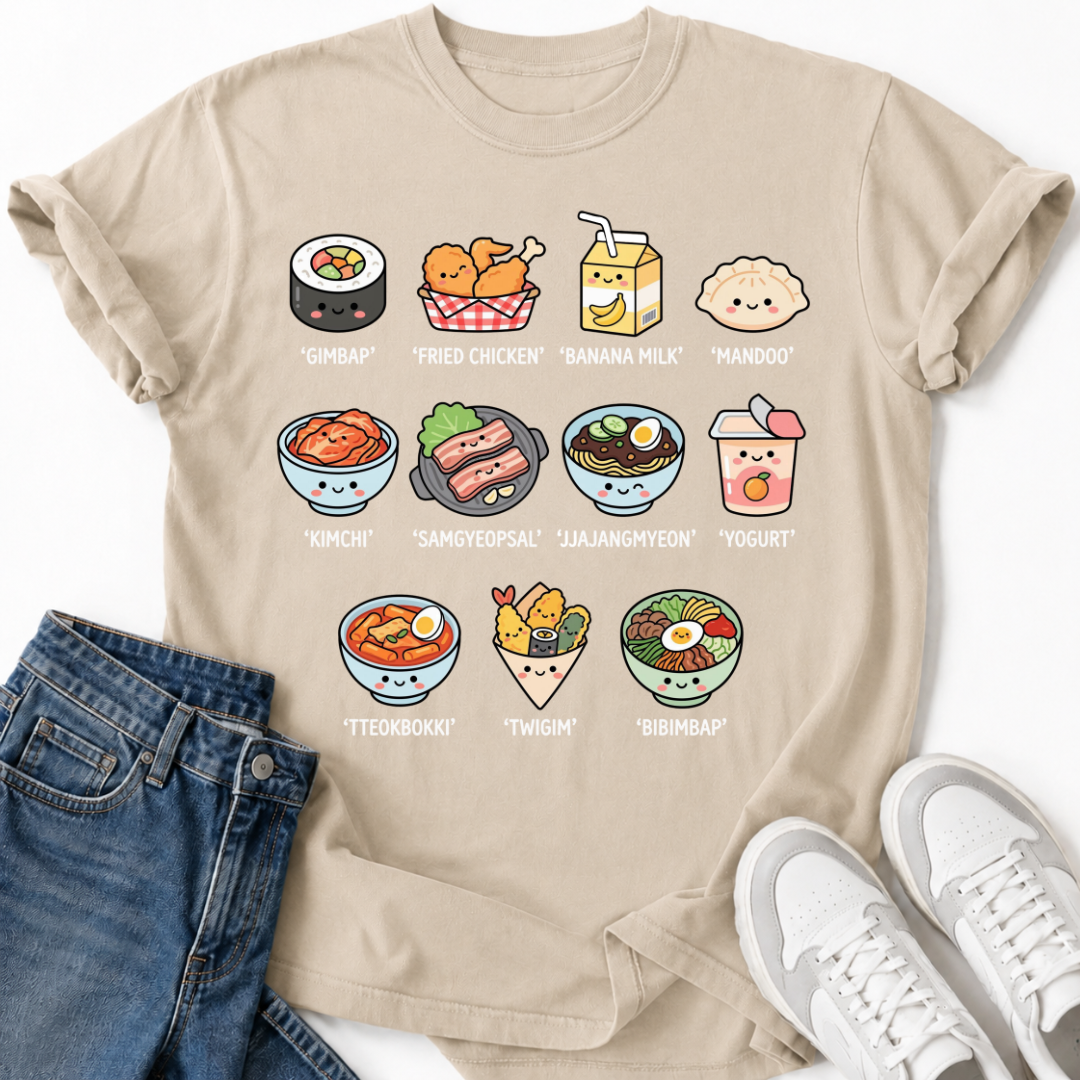 ASIAN FOOD T-SHIRT