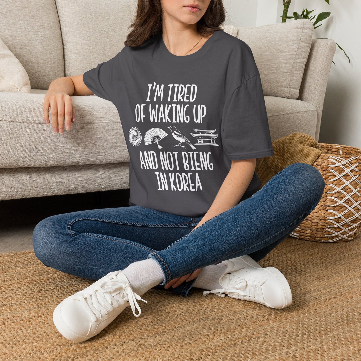WAKING UP IN KOREA T-SHIRT