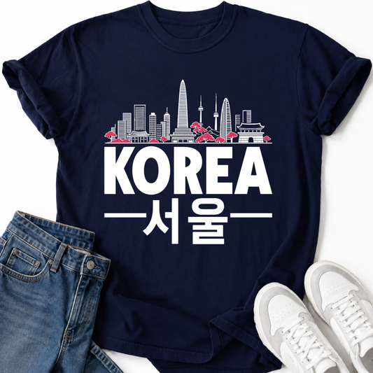 KOREA CITYSCAPE T-SHIRT