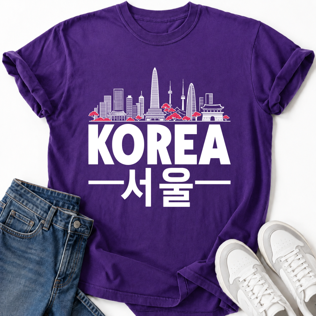 KOREA CITYSCAPE T-SHIRT