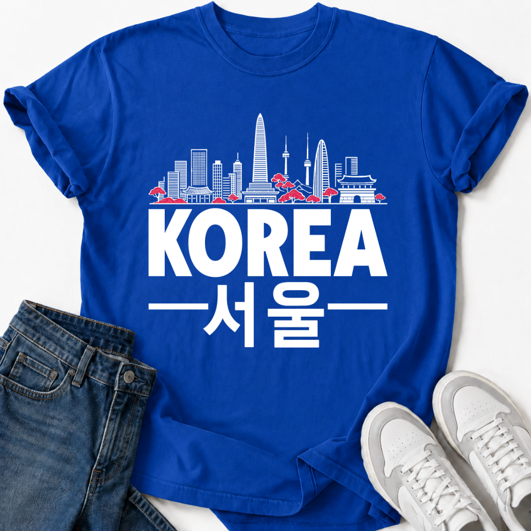 KOREA CITYSCAPE T-SHIRT