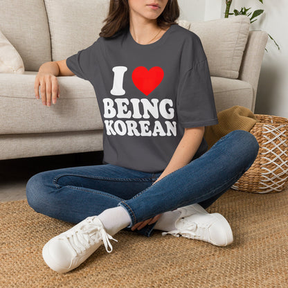 I LOVE BEING KOREAN T-SHIRT