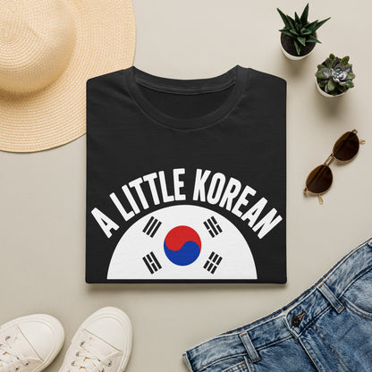 A Little Korean T-Shirt — 'A Little Korean Is Better Than No Korean' Flag Tee