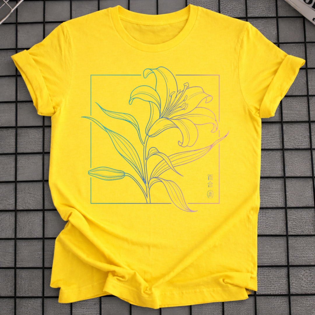 BOTANICAL LILY T-SHIRT