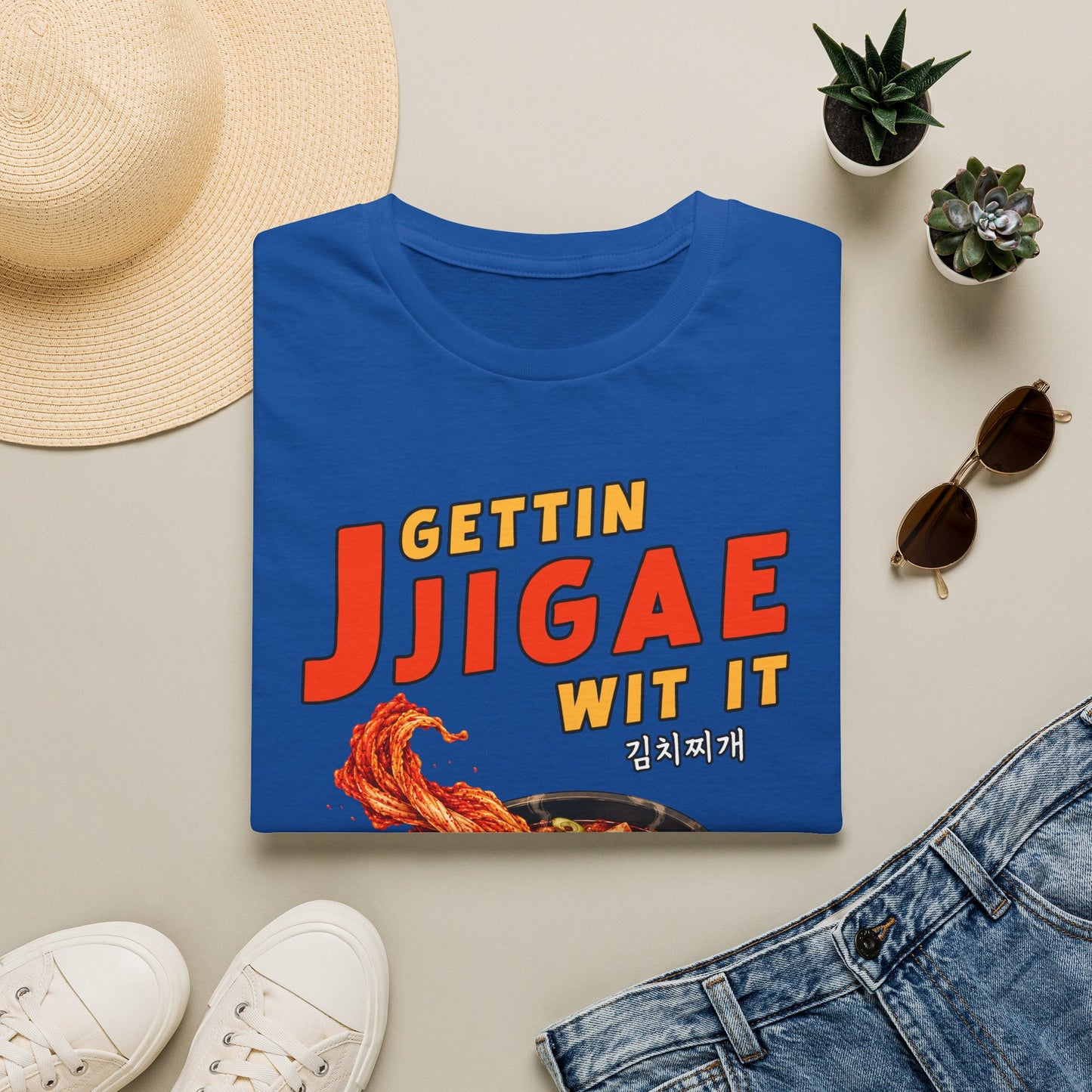 Gettin Jjigae Wit It T-Shirt — Korean Stew Graphic Tee