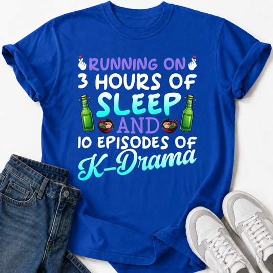 ICH HABE NUR 3 STUNDEN GESCHLAFEN T-SHIRT
