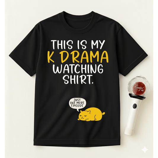 K-DRAMA WATCHING T-SHIRT