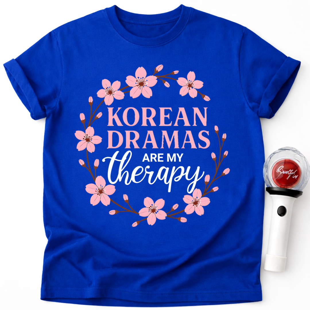 FLORALES KOREANISCHES DRAMA T-SHIRT