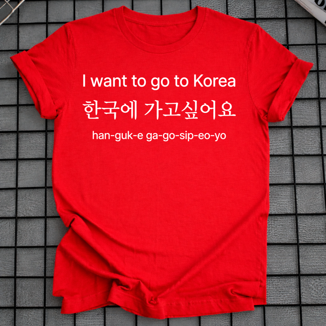 GEH NACH KOREA T-SHIRT